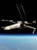 Фанаты "Звездных войн" запустили истребитель X-Wing в стратосферу