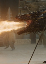 HBO рассказал о сцене с огнедышащим драконом в Игре престолов
