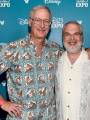 Джон Маскер и Рон Клементс на презентации Disney, MARVEL и Lucasfilm на D23 Expo (Мультфильмы)