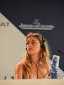 Эмбер Херд на пресс-конференции фильма "Девушка из Дании" на 72-м Венецианском кинофестивале