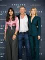 Моника Беллуччи, Дэниел Крэйг и Леа Сейду на премьере фильма "007: СПЕКТР" в Лондоне