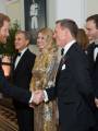Леа Сейду и Дэниел Крэйг на королевском показе фильма "007: СПЕКТР" в Лондоне