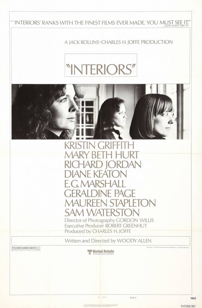 Интерьеры / Interiors (1978) отзывы. Рецензии. Новости кино. Актеры фильма Интерьеры. Отзывы о фильме Интерьеры