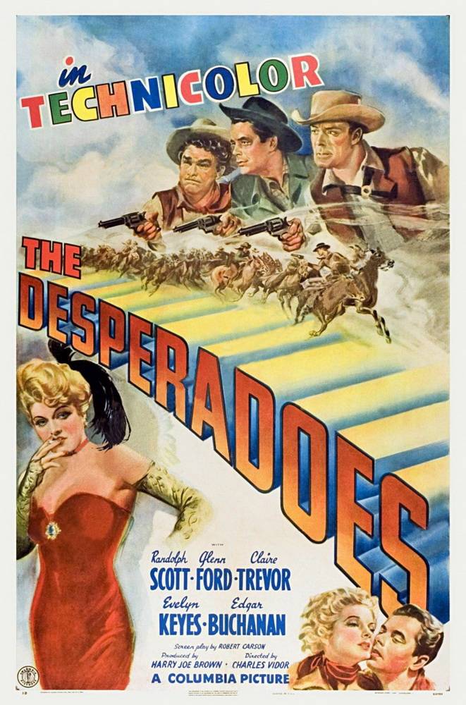 Отверженные / The Desperadoes (1943) отзывы. Рецензии. Новости кино. Актеры фильма Отверженные. Отзывы о фильме Отверженные