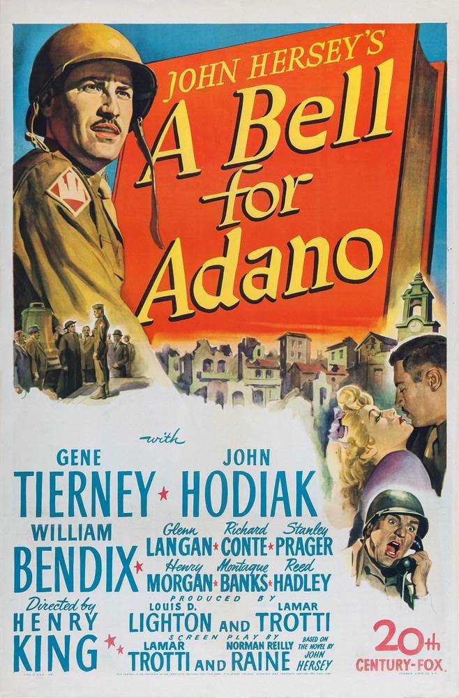 Колокол Адано / A Bell for Adano (1945) отзывы. Рецензии. Новости кино. Актеры фильма Колокол Адано. Отзывы о фильме Колокол Адано
