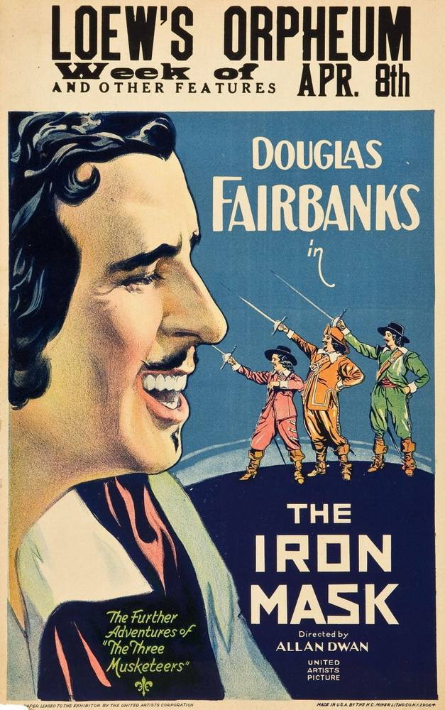 Железная маска / The Iron Mask (1929) отзывы. Рецензии. Новости кино. Актеры фильма Железная маска. Отзывы о фильме Железная маска