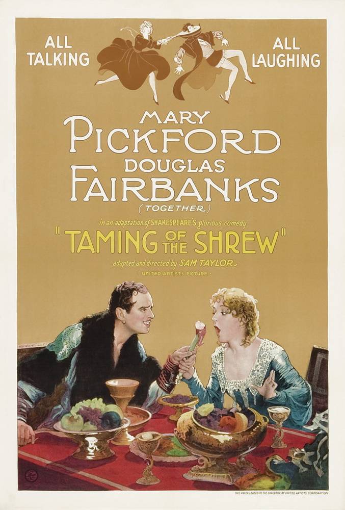 Укрощение строптивой / The Taming of the Shrew (1929) отзывы. Рецензии. Новости кино. Актеры фильма Укрощение строптивой. Отзывы о фильме Укрощение строптивой