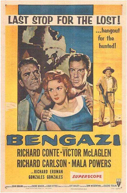 Бенгази / Bengazi (1955) отзывы. Рецензии. Новости кино. Актеры фильма Бенгази. Отзывы о фильме Бенгази