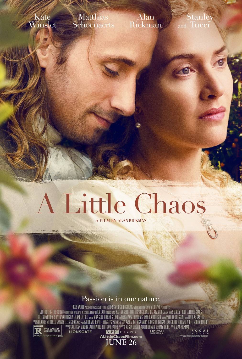 Небольшой хаос / A Little Chaos (2014) отзывы. Рецензии. Новости кино. Актеры фильма Небольшой хаос. Отзывы о фильме Небольшой хаос