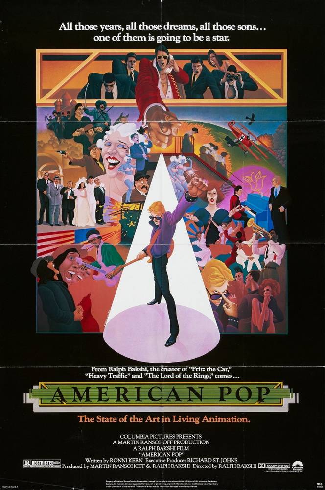Поп Америка / American Pop (1981) отзывы. Рецензии. Новости кино. Актеры фильма Поп Америка. Отзывы о фильме Поп Америка