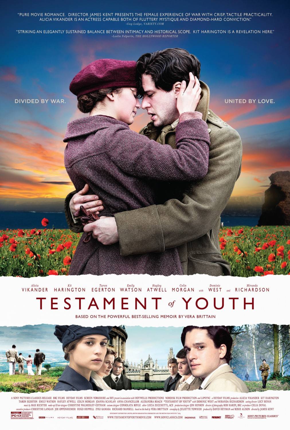 Воспоминания о будущем / Testament of Youth (2014) отзывы. Рецензии. Новости кино. Актеры фильма Воспоминания о будущем. Отзывы о фильме Воспоминания о будущем