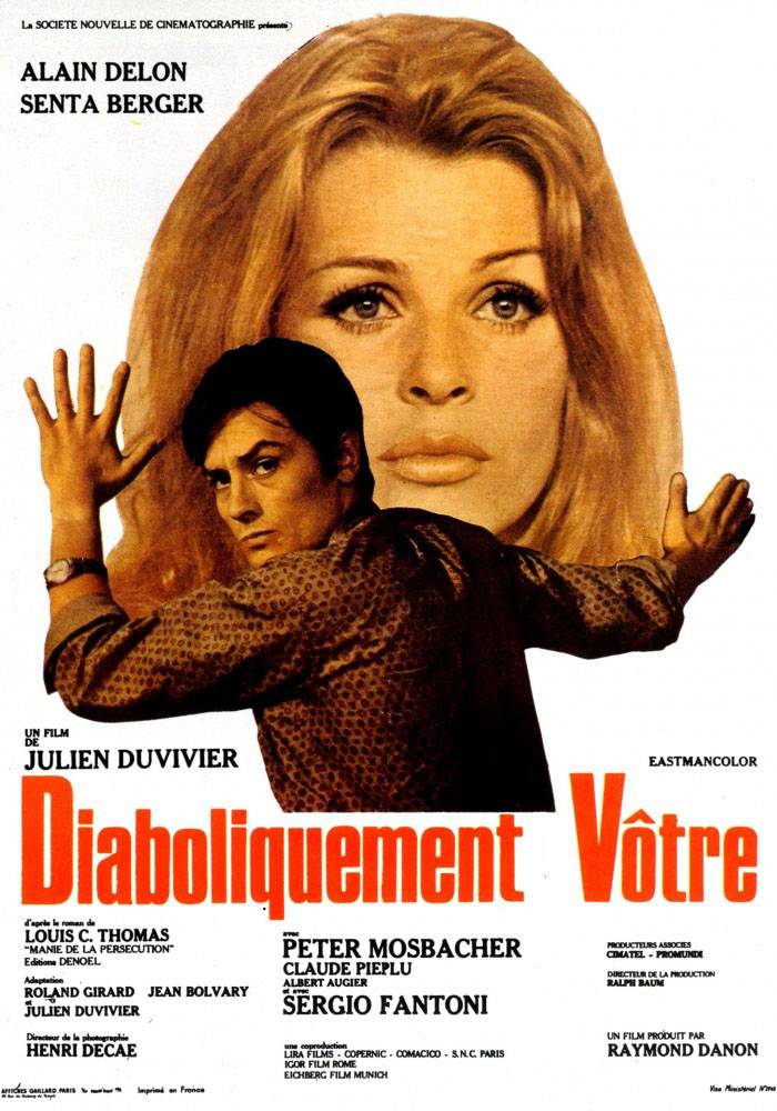 Дьявольски ваш / Diaboliquement vôtre (1967) отзывы. Рецензии. Новости кино. Актеры фильма Дьявольски ваш. Отзывы о фильме Дьявольски ваш