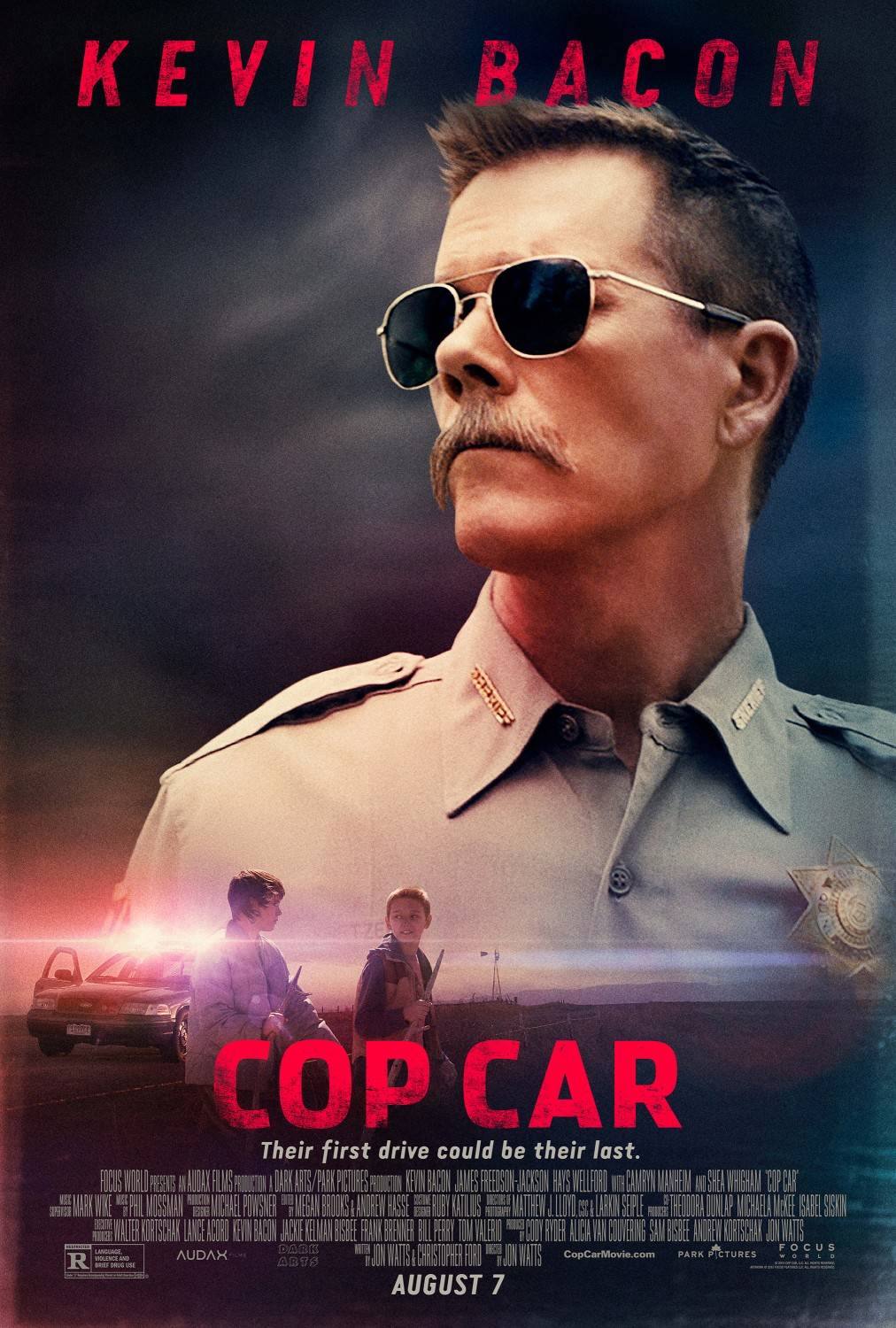 Полицейская машина / Cop Car (2015) отзывы. Рецензии. Новости кино. Актеры фильма Полицейская машина. Отзывы о фильме Полицейская машина