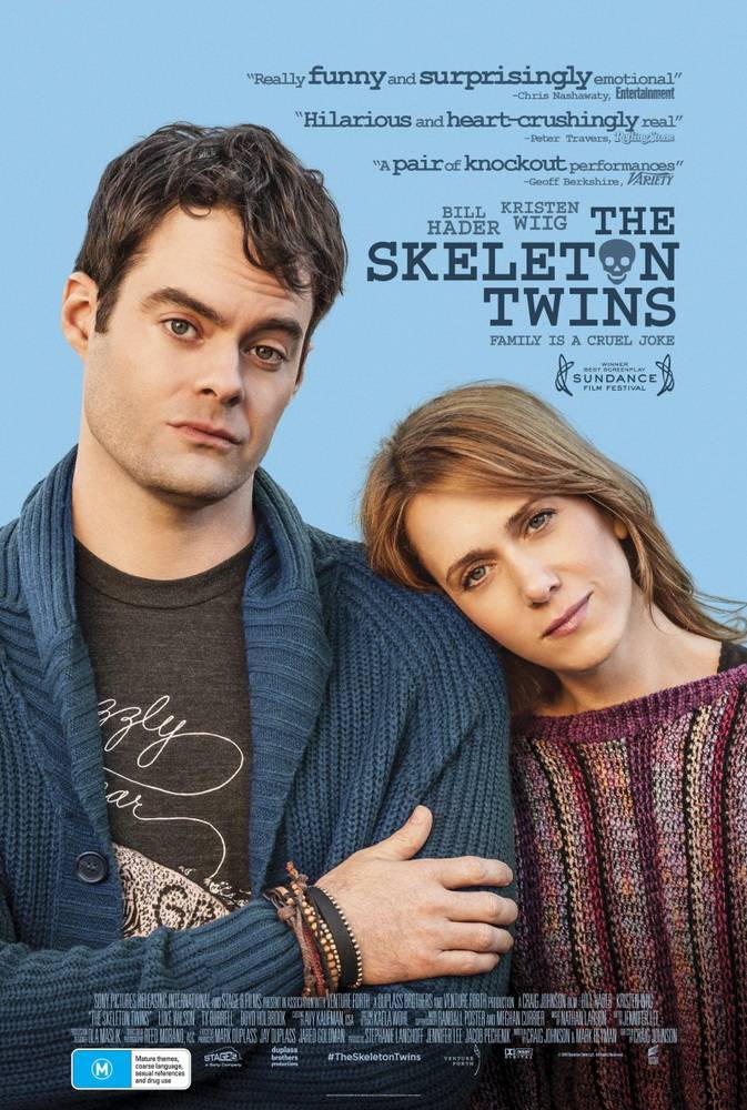 Близнецы / The Skeleton Twins (2014) отзывы. Рецензии. Новости кино. Актеры фильма Близнецы. Отзывы о фильме Близнецы