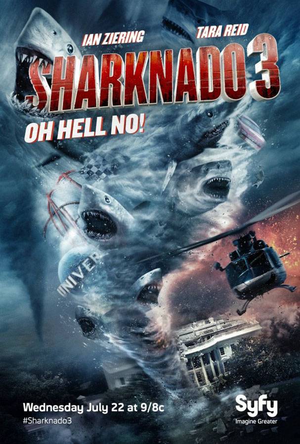 Акулий торнадо 3 / Sharknado 3: Oh Hell No! (2015) отзывы. Рецензии. Новости кино. Актеры фильма Акулий торнадо 3. Отзывы о фильме Акулий торнадо 3