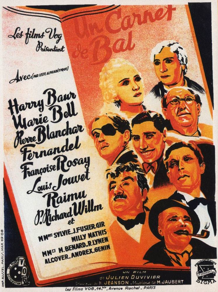 Бальная записная книжка / Un carnet de bal (1937) отзывы. Рецензии. Новости кино. Актеры фильма Бальная записная книжка. Отзывы о фильме Бальная записная книжка