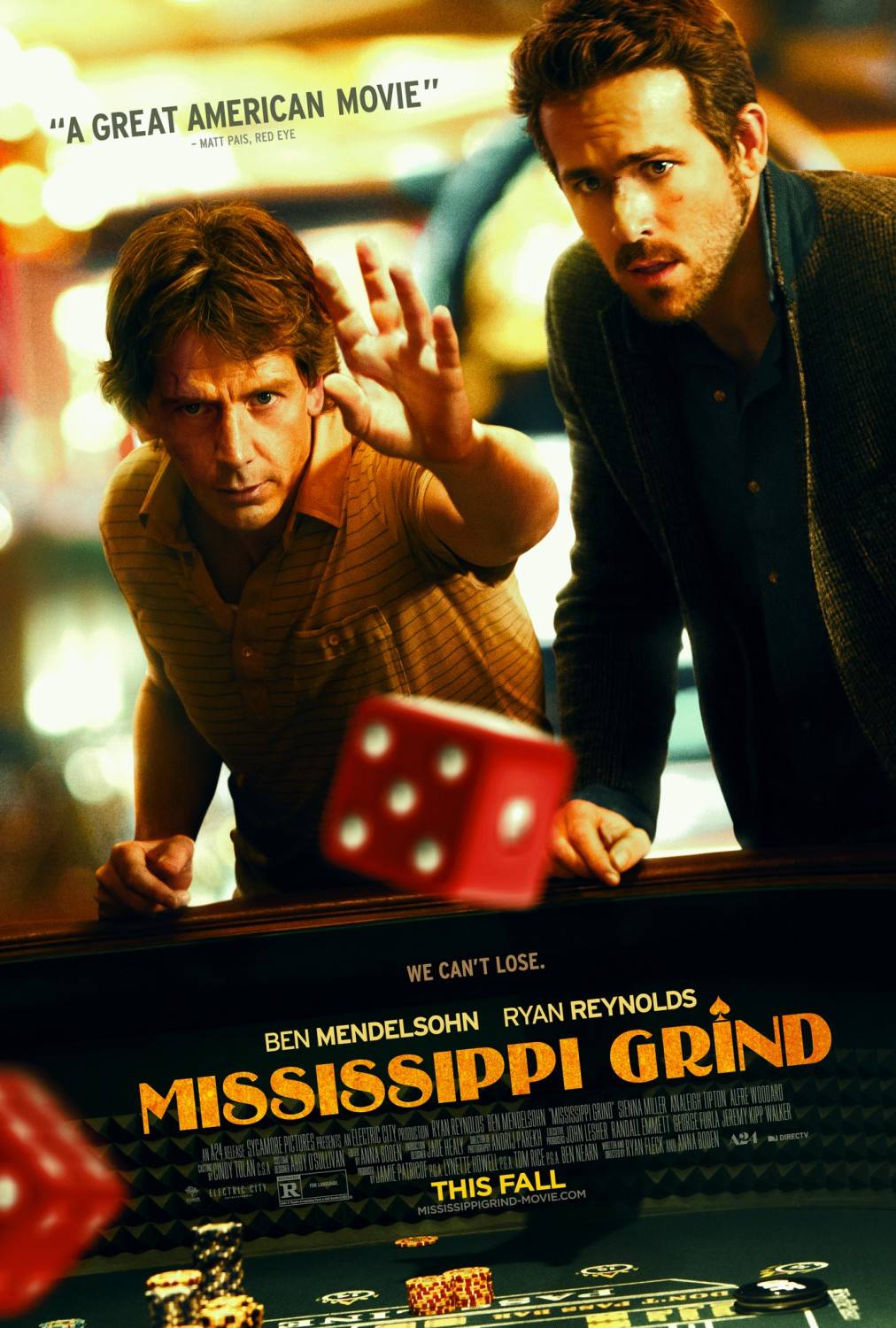Прогулка по Миссисипи / Mississippi Grind (2015) отзывы. Рецензии. Новости кино. Актеры фильма Прогулка по Миссисипи. Отзывы о фильме Прогулка по Миссисипи