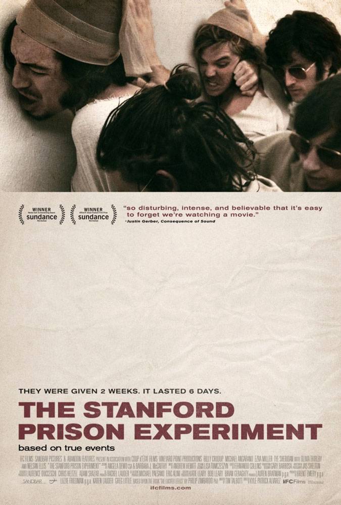 Тюремный эксперимент в Стэнфорде / The Stanford Prison Experiment (2015) отзывы. Рецензии. Новости кино. Актеры фильма Тюремный эксперимент в Стэнфорде. Отзывы о фильме Тюремный эксперимент в Стэнфорде
