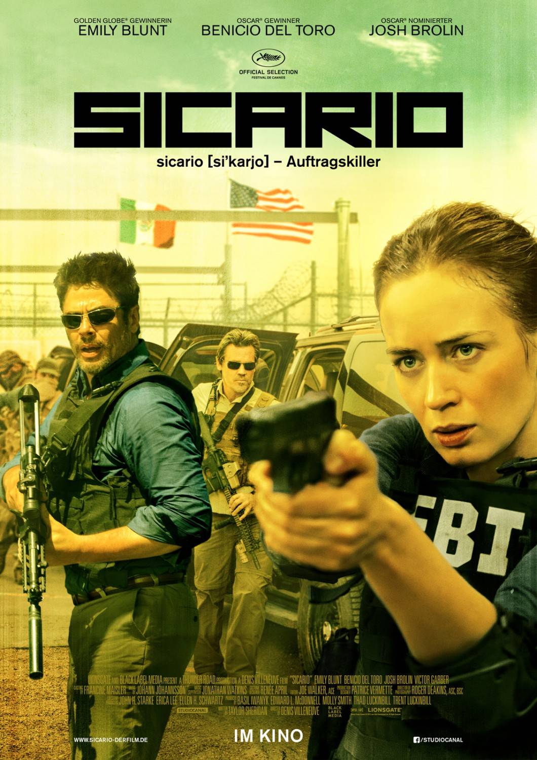 Убийца / Sicario (2015) отзывы. Рецензии. Новости кино. Актеры фильма Убийца. Отзывы о фильме Убийца