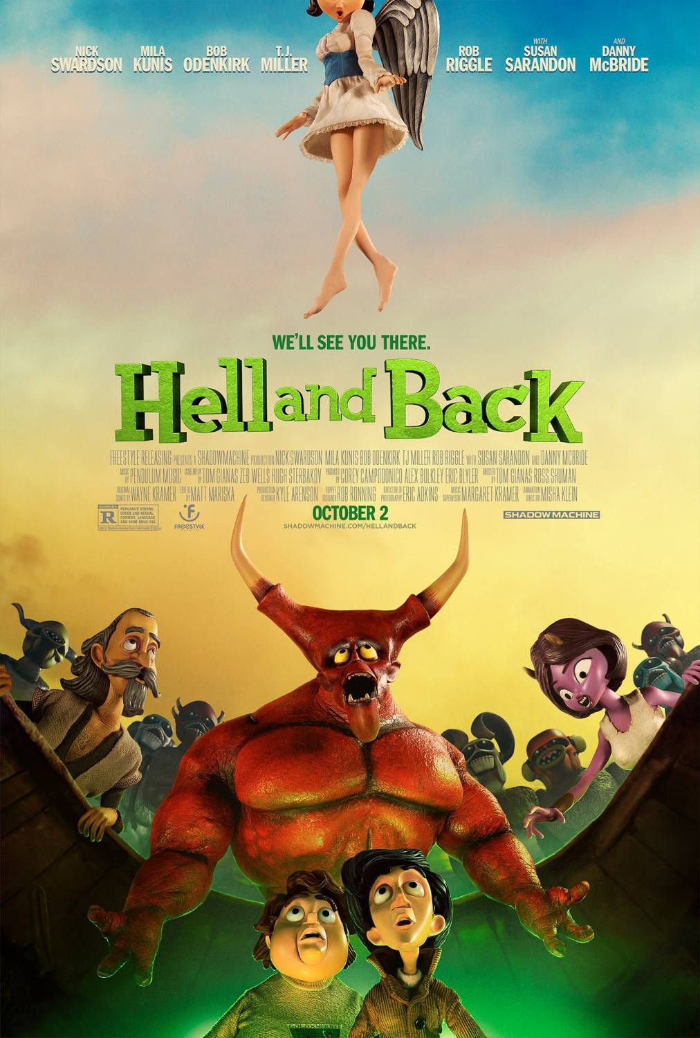 В ад и обратно / Hell & Back (2015) отзывы. Рецензии. Новости кино. Актеры фильма В ад и обратно. Отзывы о фильме В ад и обратно