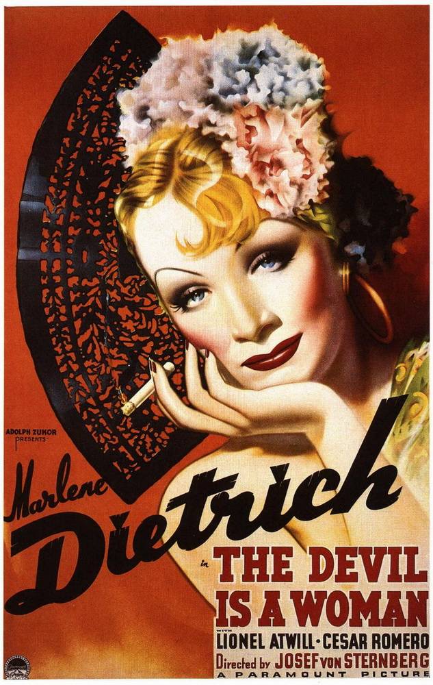 Постер N110898 к фильму Дьявол - это женщина (1935)