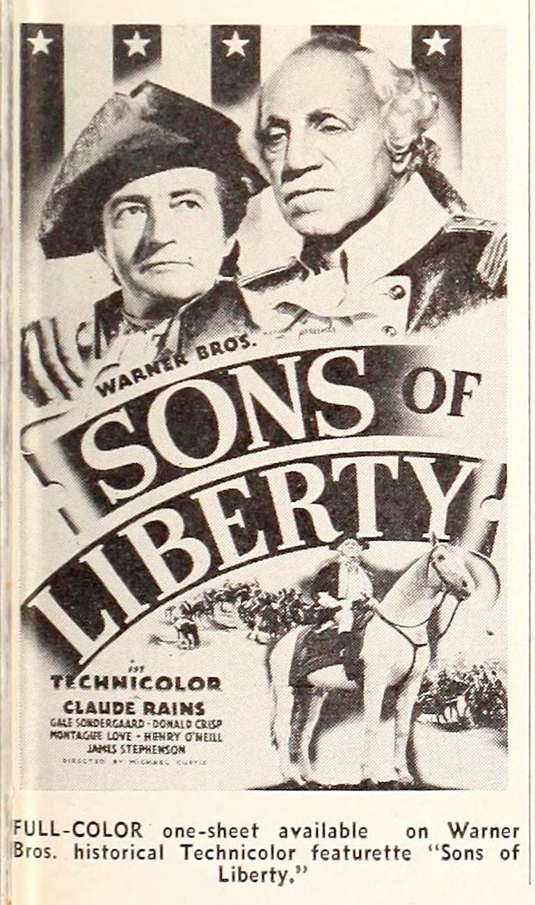 Сыновья свободы / Sons of Liberty (1939) отзывы. Рецензии. Новости кино. Актеры фильма Сыновья свободы. Отзывы о фильме Сыновья свободы