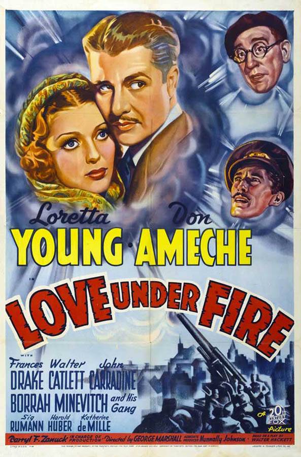 Любовь под огнем / Love Under Fire (1937) отзывы. Рецензии. Новости кино. Актеры фильма Любовь под огнем. Отзывы о фильме Любовь под огнем