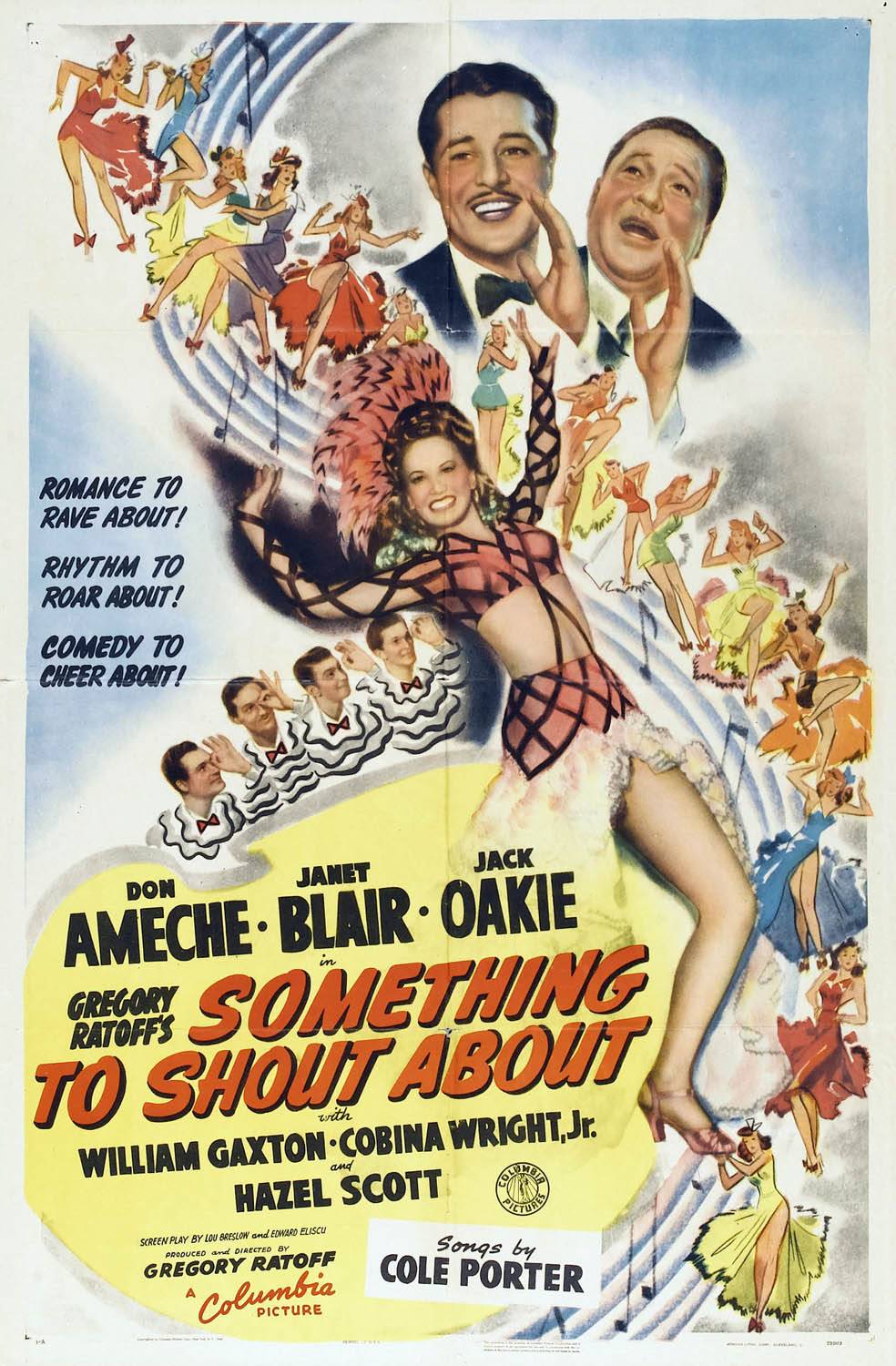 Есть о чем кричать / Something to Shout About (1943) отзывы. Рецензии. Новости кино. Актеры фильма Есть о чем кричать. Отзывы о фильме Есть о чем кричать