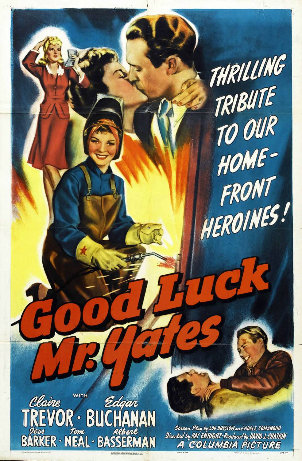 Удачи, мистер Йейтс / Good Luck, Mr. Yates (1943) отзывы. Рецензии. Новости кино. Актеры фильма Удачи, мистер Йейтс. Отзывы о фильме Удачи, мистер Йейтс