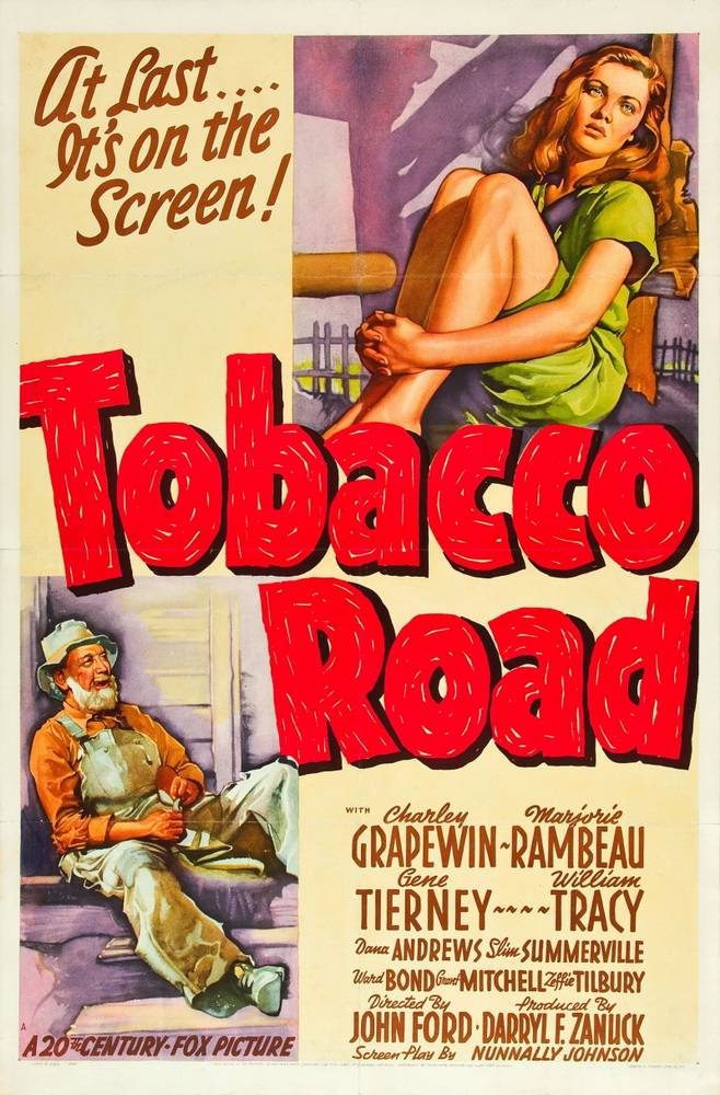 Табачная дорога / Tobacco Road (1941) отзывы. Рецензии. Новости кино. Актеры фильма Табачная дорога. Отзывы о фильме Табачная дорога