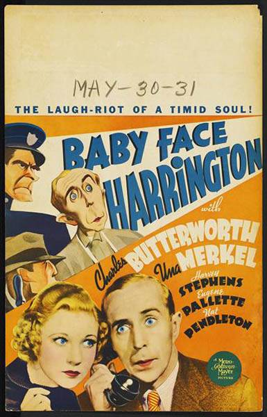 Личико Харрингтон / Baby Face Harrington (1935) отзывы. Рецензии. Новости кино. Актеры фильма Личико Харрингтон. Отзывы о фильме Личико Харрингтон