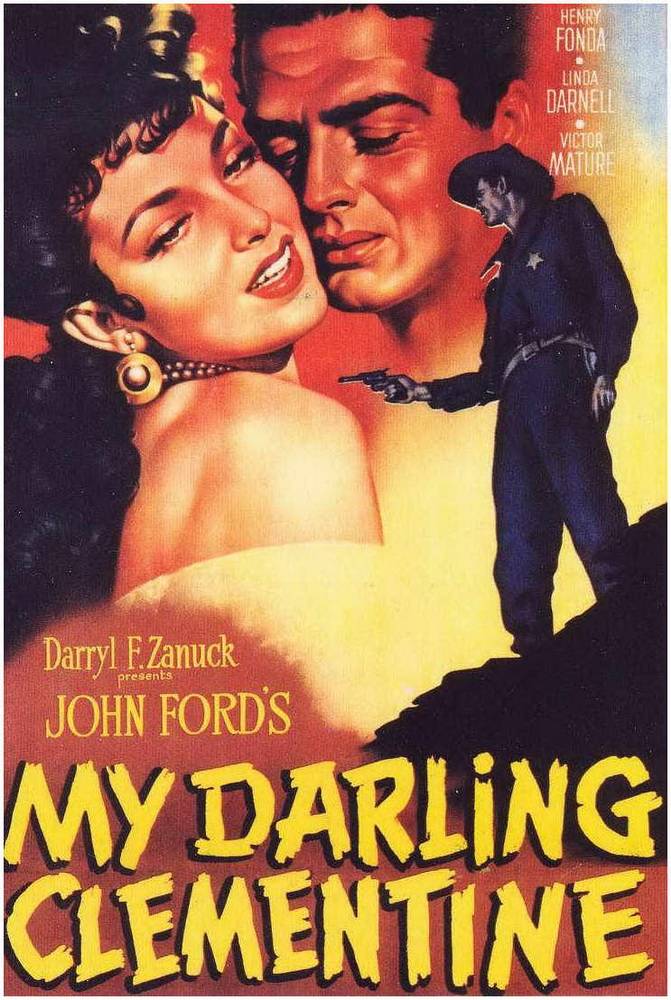 Постер N111568 к фильму Моя дорогая Клементина (1946)
