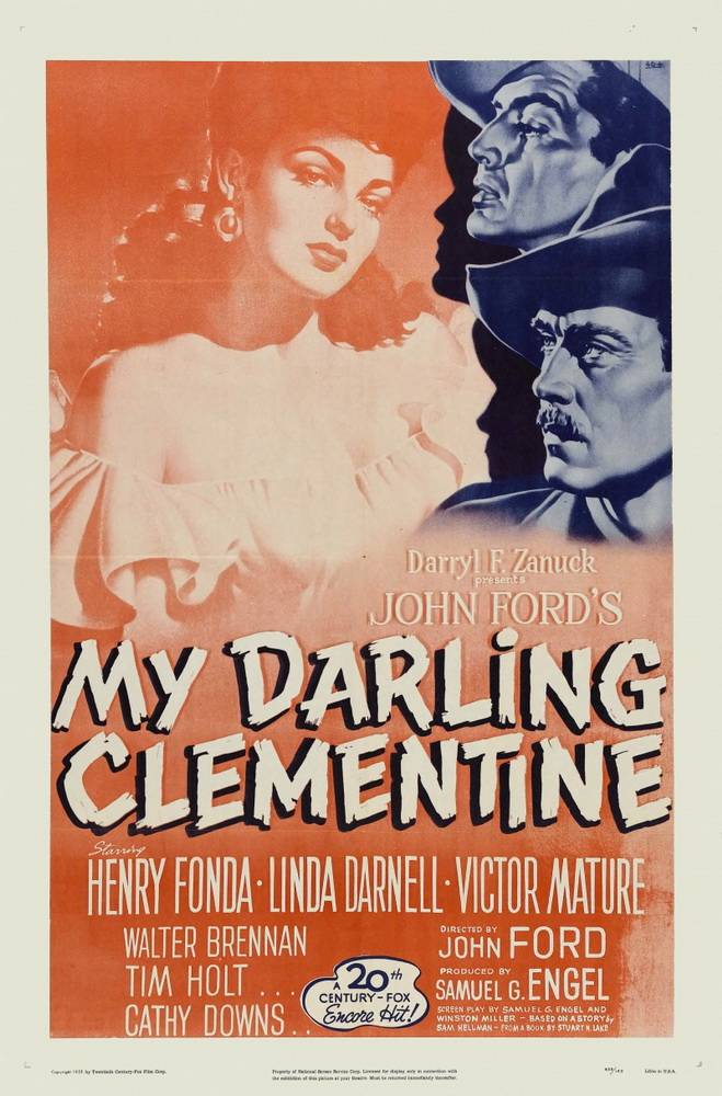 Моя дорогая Клементина / My Darling Clementine (1946) отзывы. Рецензии. Новости кино. Актеры фильма Моя дорогая Клементина. Отзывы о фильме Моя дорогая Клементина