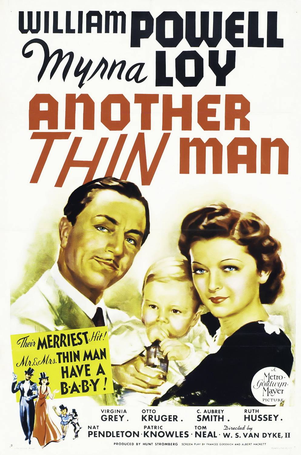 Постер N111601 к фильму Другой тонкий человек (1939)