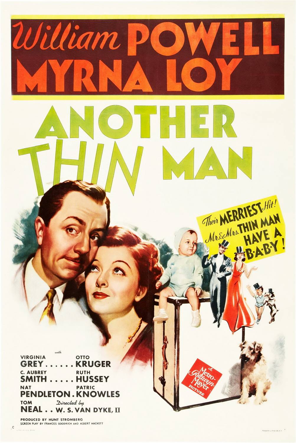 Постер N111602 к фильму Другой тонкий человек (1939)