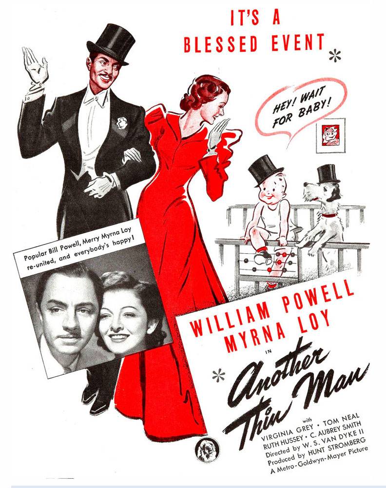 Постер N111603 к фильму Другой тонкий человек (1939)