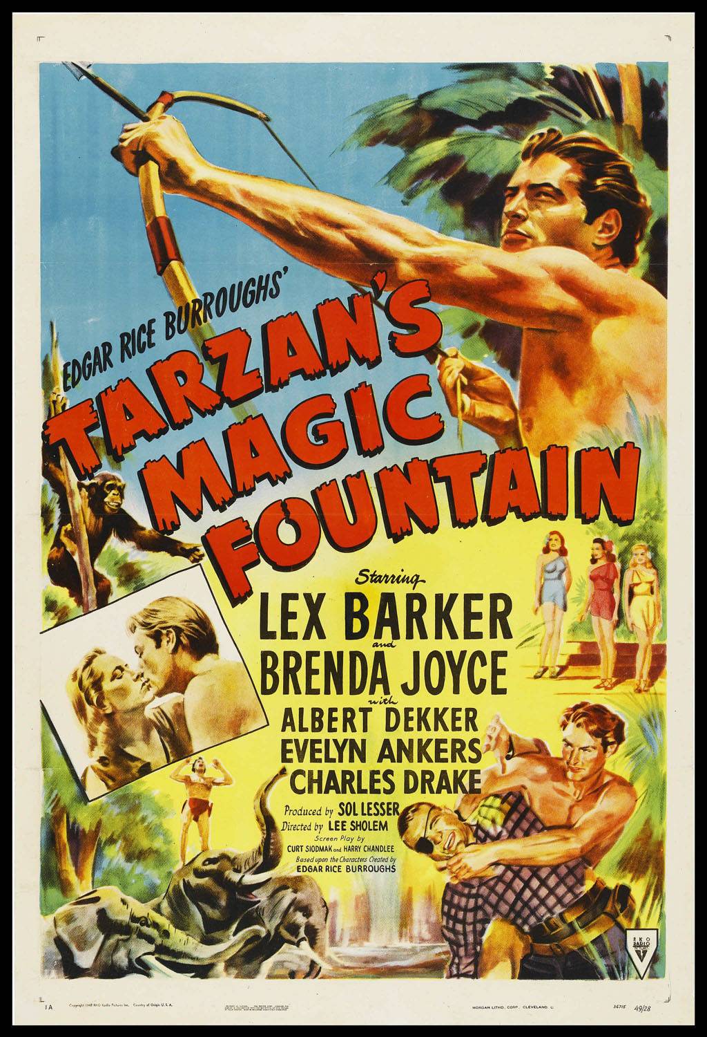 Волшебный фонтан Тарзана / Tarzan`s Magic Fountain (1949) отзывы. Рецензии. Новости кино. Актеры фильма Волшебный фонтан Тарзана. Отзывы о фильме Волшебный фонтан Тарзана