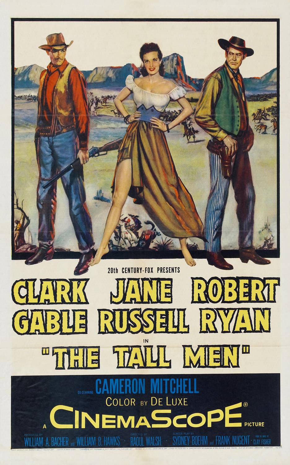 Крутые ребята / The Tall Men (1955) отзывы. Рецензии. Новости кино. Актеры фильма Крутые ребята. Отзывы о фильме Крутые ребята