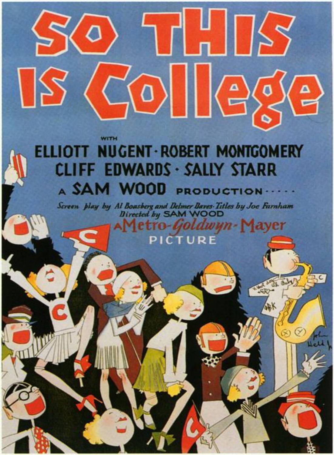 Итак, это и есть колледж / So This Is College (1929) отзывы. Рецензии. Новости кино. Актеры фильма Итак, это и есть колледж. Отзывы о фильме Итак, это и есть колледж