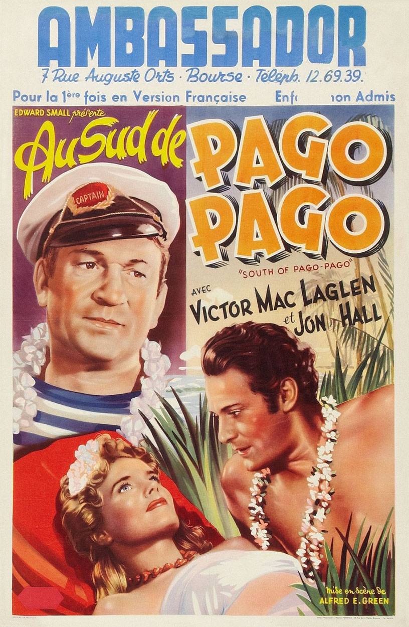 К югу от Паго-Паго: постер N111889