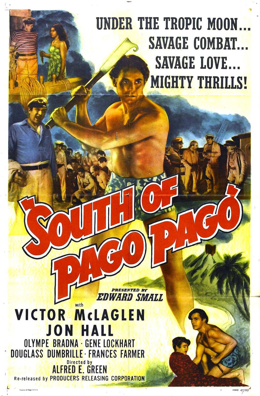 К югу от Паго-Паго: постер N111891