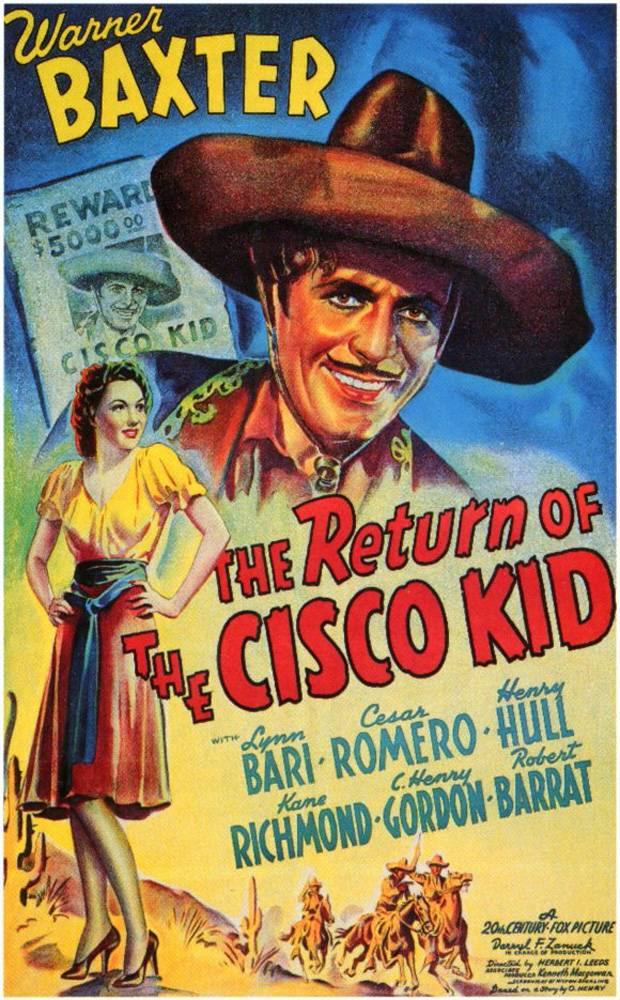 Возвращение Сиско Кида / Return of the Cisco Kid (1939) отзывы. Рецензии. Новости кино. Актеры фильма Возвращение Сиско Кида. Отзывы о фильме Возвращение Сиско Кида