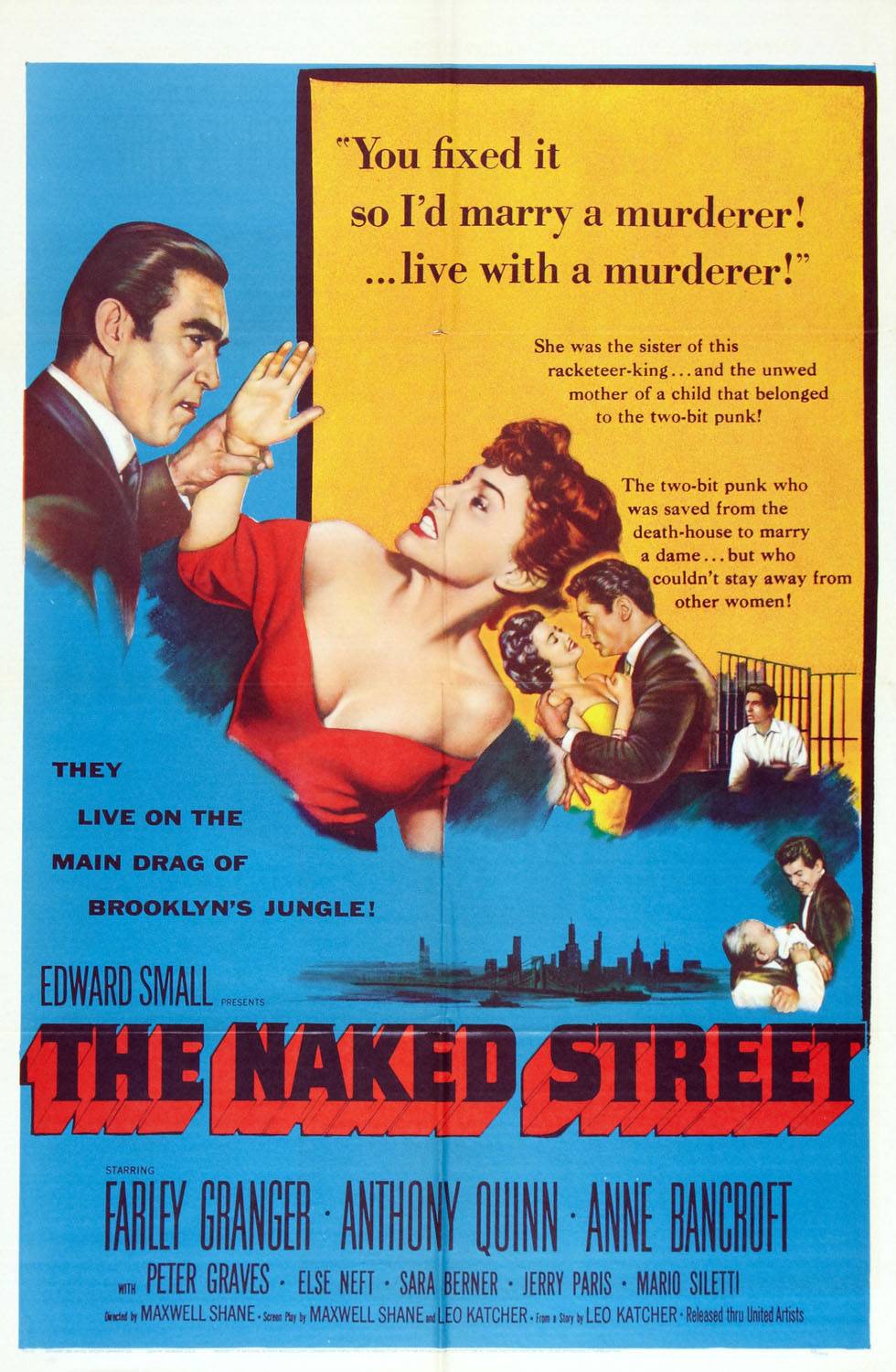 Нагая улица / The Naked Street (1955) отзывы. Рецензии. Новости кино. Актеры фильма Нагая улица. Отзывы о фильме Нагая улица