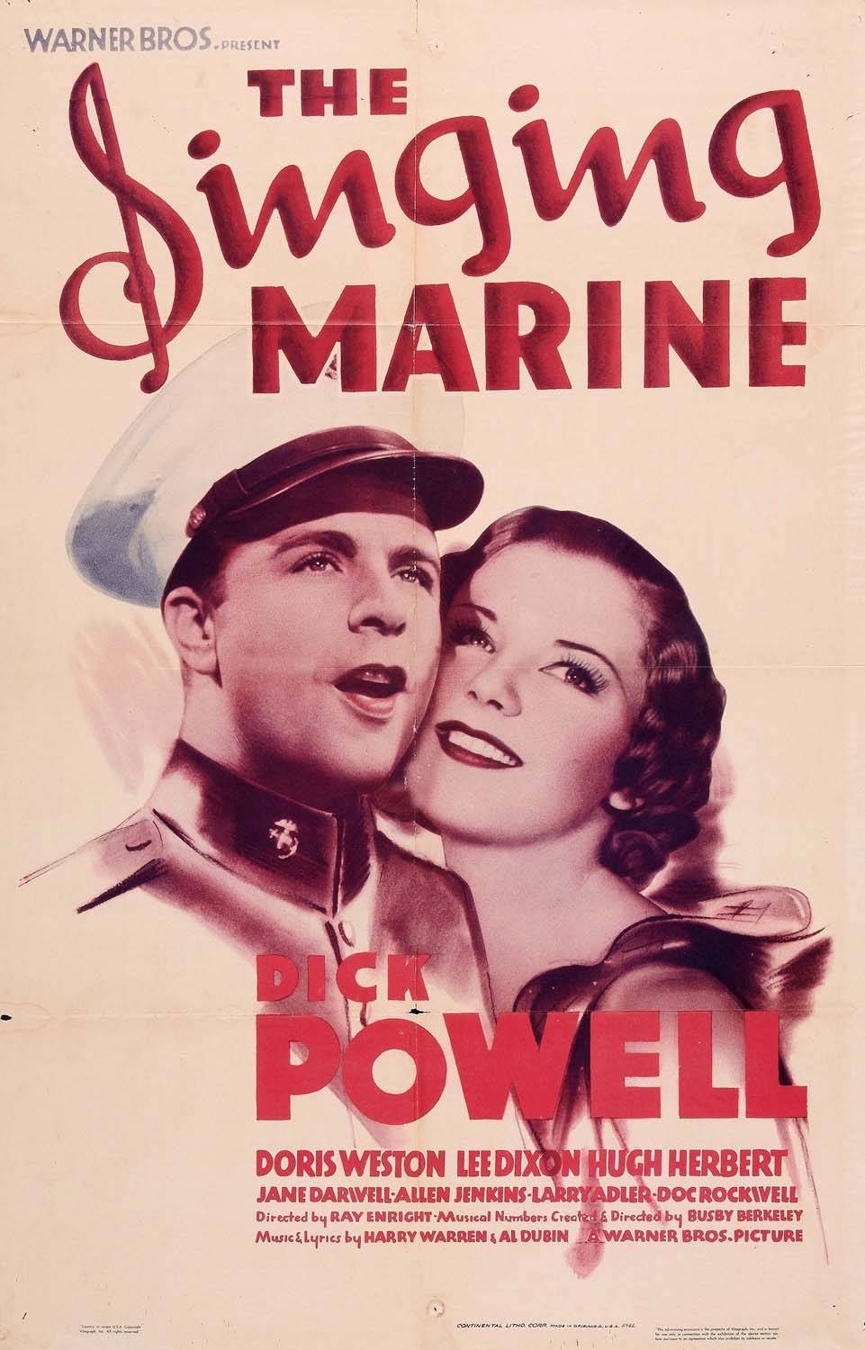 Поющий морпех / The Singing Marine (1937) отзывы. Рецензии. Новости кино. Актеры фильма Поющий морпех. Отзывы о фильме Поющий морпех