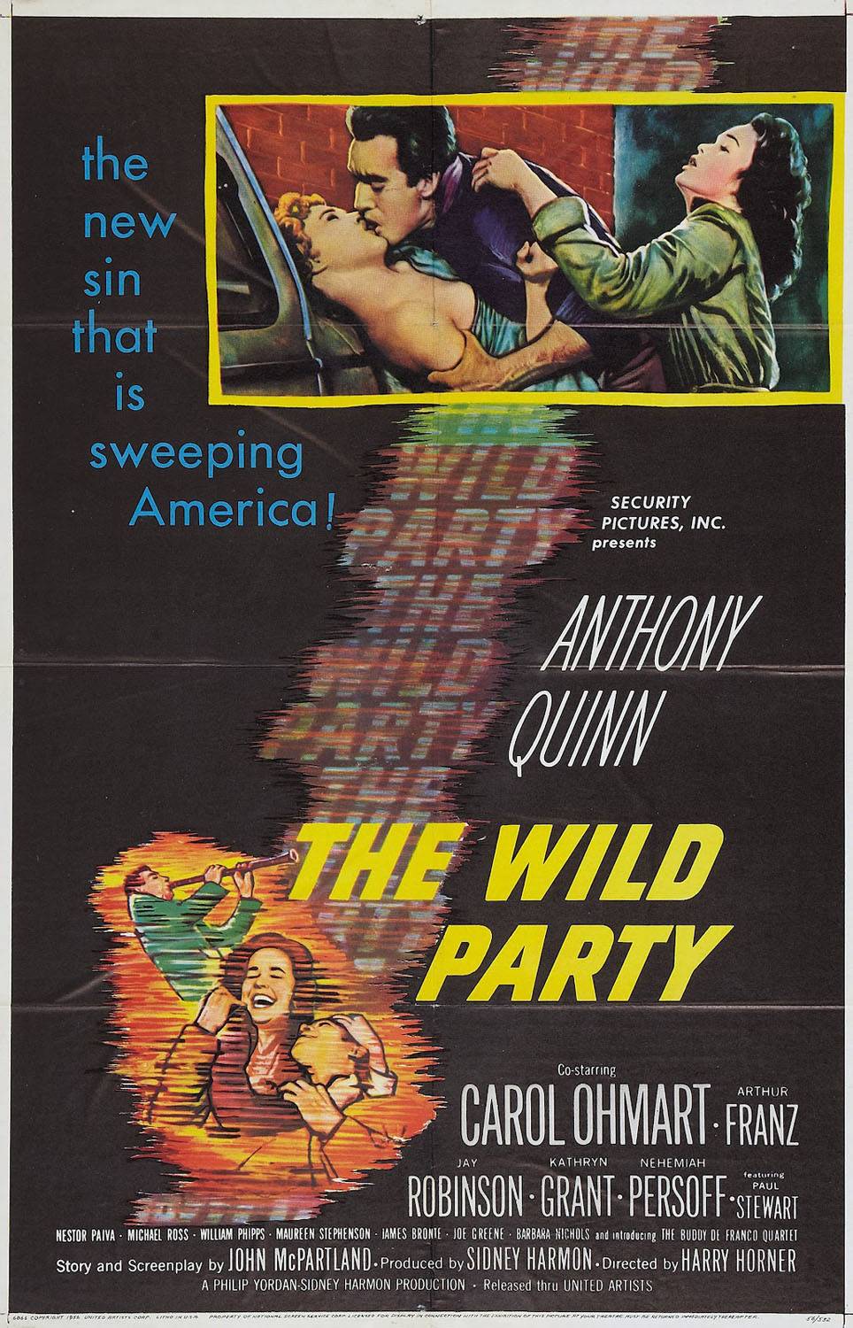 Бурная вечеринка / The Wild Party (1956) отзывы. Рецензии. Новости кино. Актеры фильма Бурная вечеринка. Отзывы о фильме Бурная вечеринка