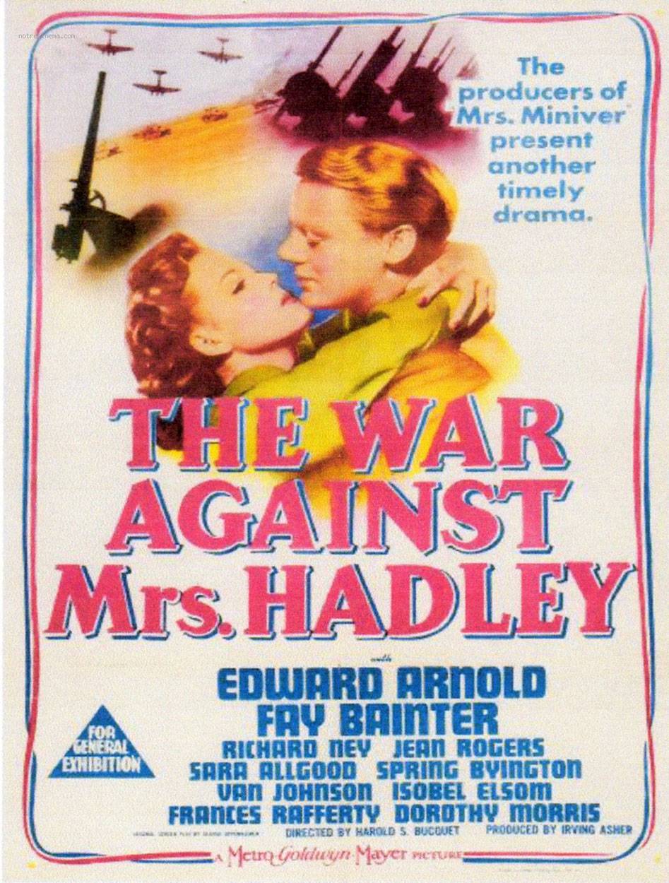 Война против госпожи Хедли / The War Against Mrs. Hadley (1942) отзывы. Рецензии. Новости кино. Актеры фильма Война против госпожи Хедли. Отзывы о фильме Война против госпожи Хедли