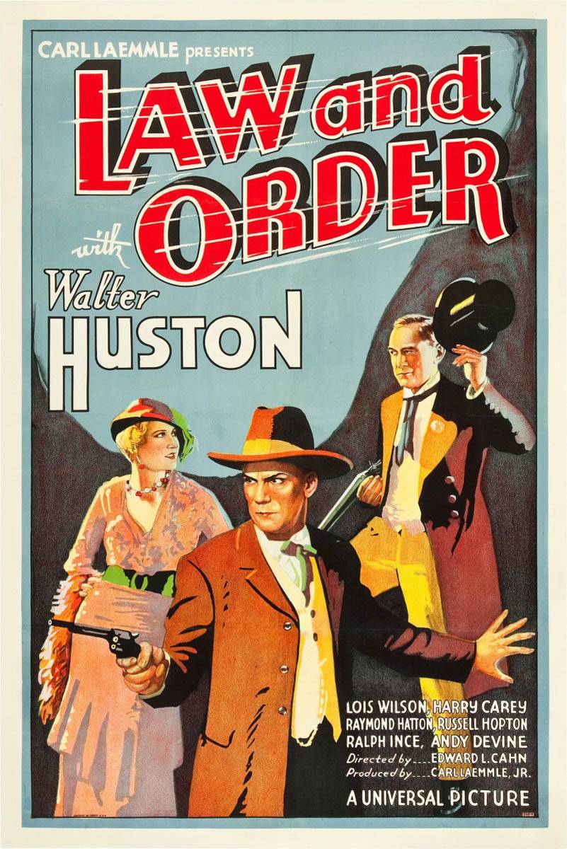 Закон и порядок / Law and Order (1932) отзывы. Рецензии. Новости кино. Актеры фильма Закон и порядок. Отзывы о фильме Закон и порядок