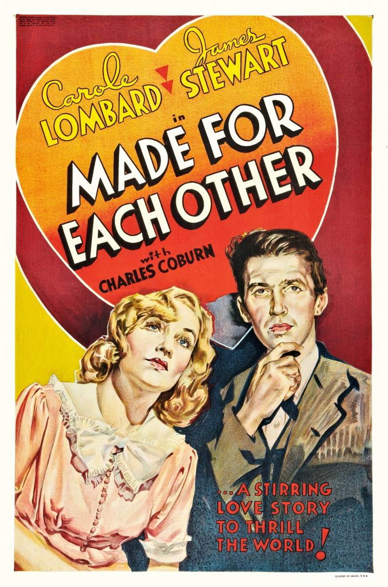 Постер N112132 к фильму Созданы друг для друга (1939)