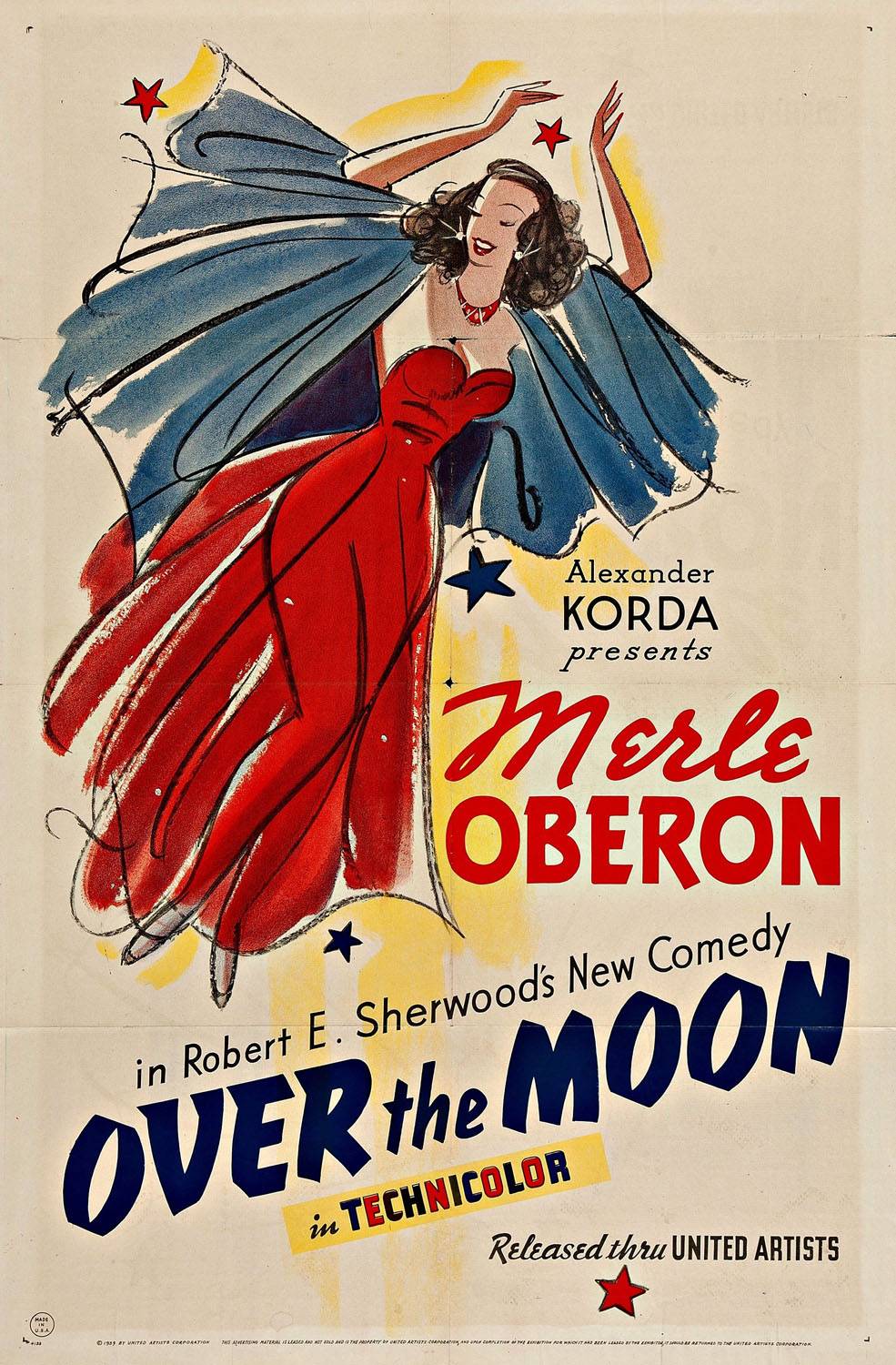 Над Луной / Over the Moon (1939) отзывы. Рецензии. Новости кино. Актеры фильма Над Луной. Отзывы о фильме Над Луной