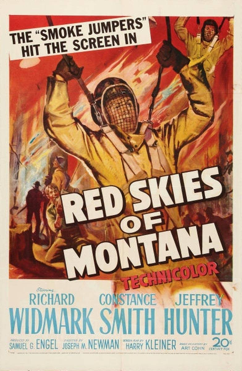 Красные небеса Монтаны: постер N112180